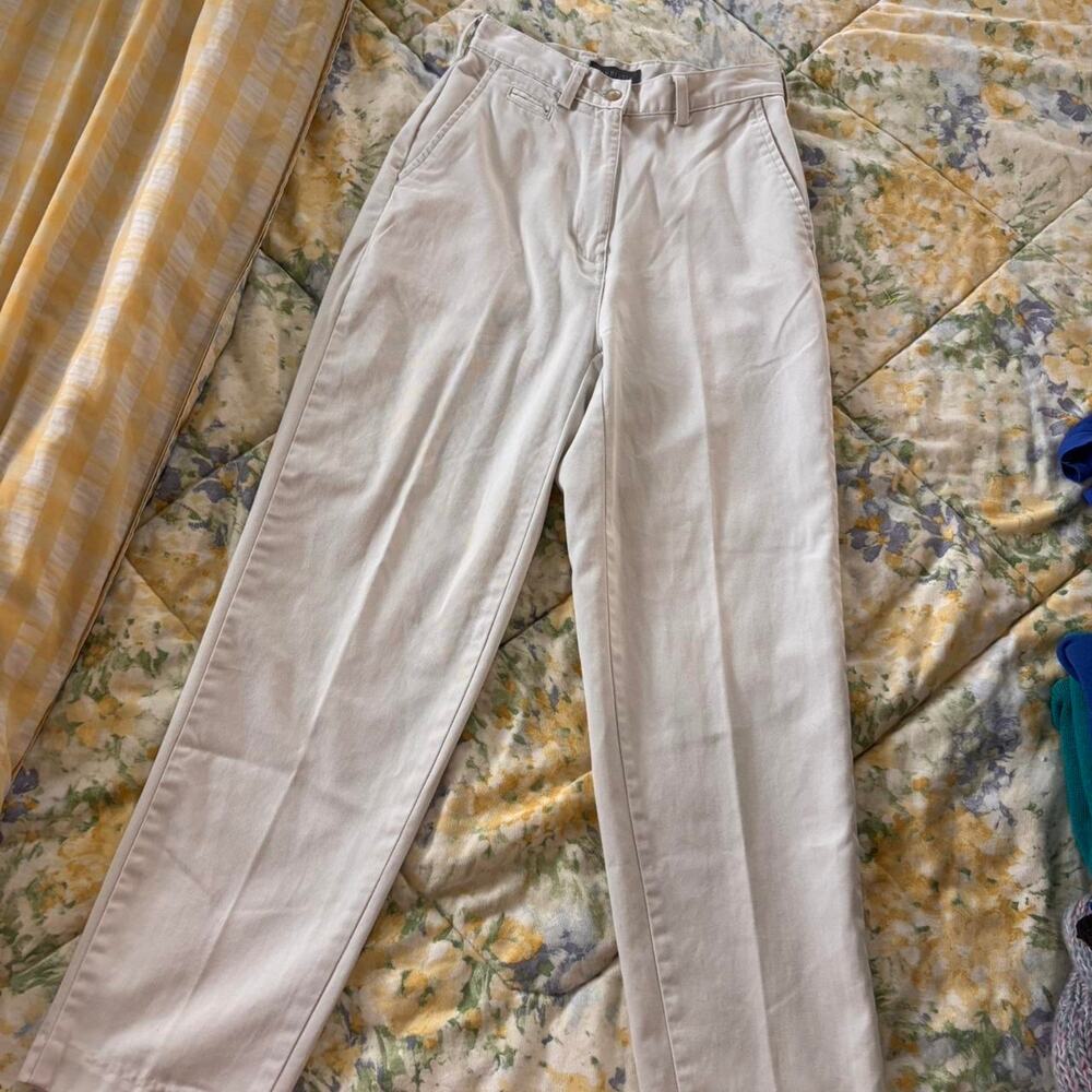 Vintage van heusen khaki creamtan